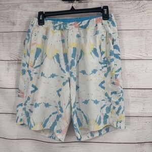 Bird Dogs Tie Dye Shorts Medium Athletic‎ Training Gym Lightweight Pockets